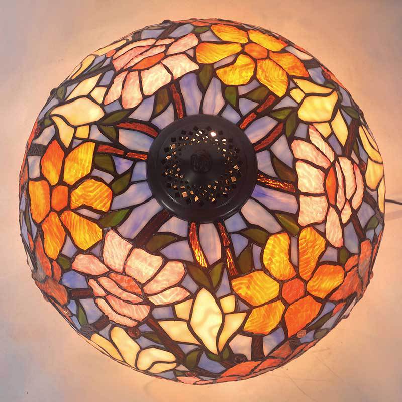 Tiffany Style Lotus 16 Inches Table Lamp Stained Glass LT030102