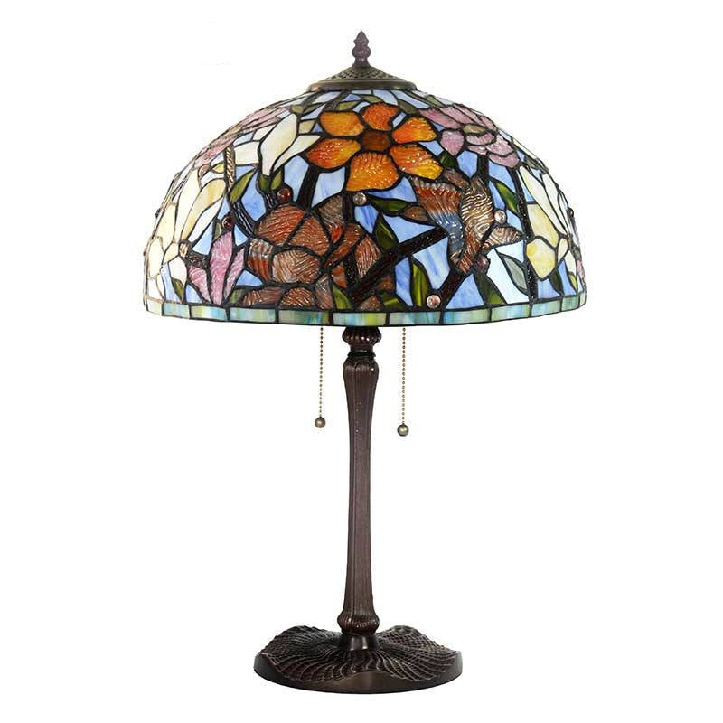 Tiffany Style Lotus 16 Inches Table Lamp Stained Glass LT030102