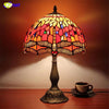 Tiffany Style Dragonfly 12 Inches Table Lamp Stained Glass DT022414