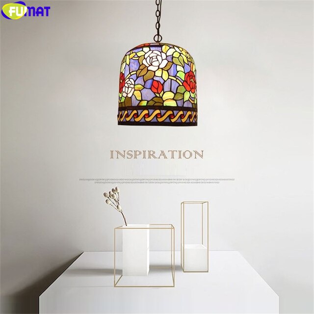 Tiffany Style Fruits 6-10 Inches Pendant Lamp Stained Glass FP021709