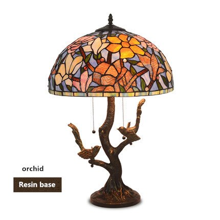 Tiffany Style Aemrican 16 Inches Table Lamp Stained Glass AT022709