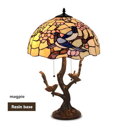 Tiffany Style Aemrican 16 Inches Table Lamp Stained Glass AT022709