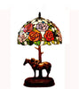 Tiffany Style Rose 12 Inches Table Lamp Stained Glass RT022502