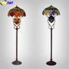 Tiffany Style Rose 18 Inches Floor Lamp Stained Glass RF021624