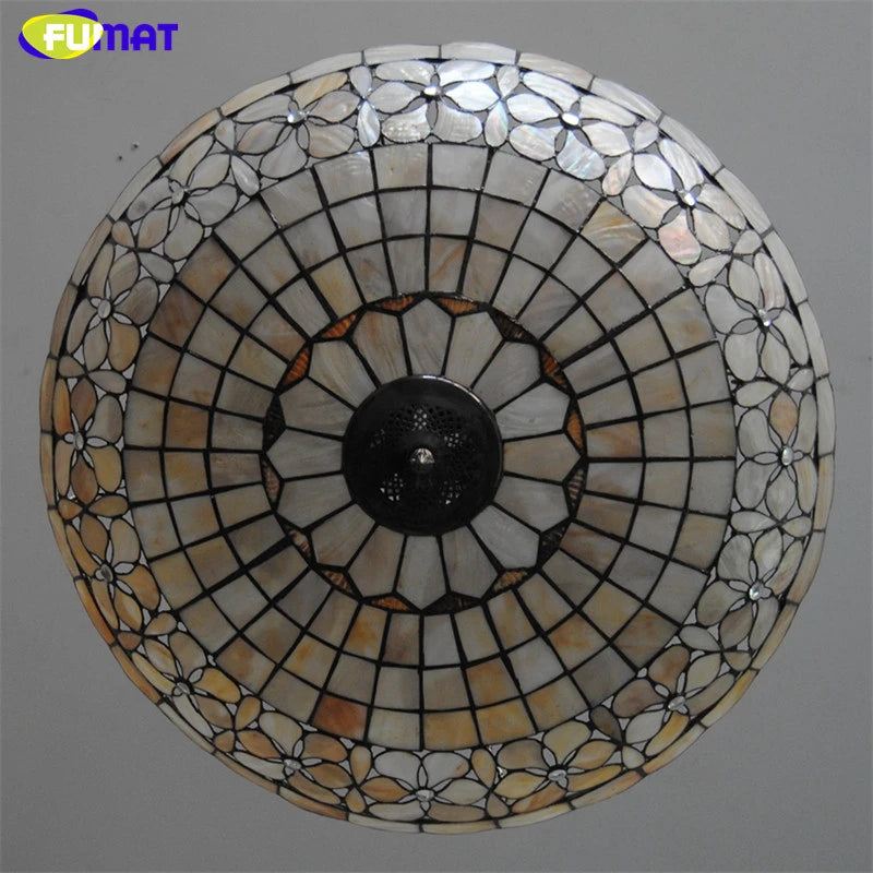 Tiffany Style Modern 24 Inches Pendant Lamp Stained Glass MP021703