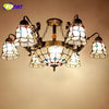 Tiffany Style Modern 33 Inches Pendant Lamp Stained Glass MP021714