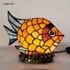 Tiffany Style Fish 5 Inches Table Lamp Stained Glass FT022313