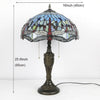 Tiffany Style Dragonfly 16 Inches Table Lamp Stained Glass DT021626