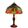 Tiffany Style Rose 17 Inches Table Lamp Stained Glass RT0222503