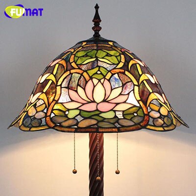 FUMAT Wisteria Rose Floor Lamp 16 Inches WRF010323