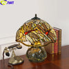 Tiffany Style Dragonfly 16 Inches Table Lamp Stained Glass DT021522