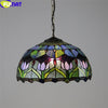 Tiffany Style Antique 16 Inches Ceiling Lamp Stained Glass AC021502