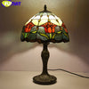 Tiffany Style Flower 12 Inches Table Lamp Stained Glass FT022411