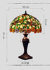 Tiffany Style Dragonfly 16 Inches Table Lamp Stained Glass DT0222517