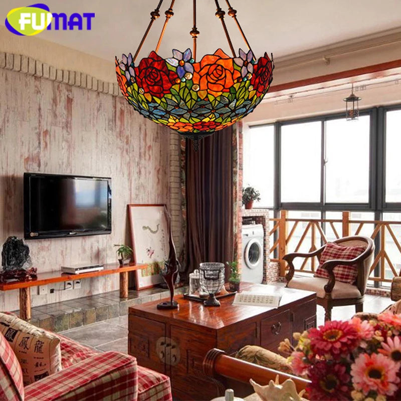 FUMAT Rose Pendant Lamp 16-18 Inches RP010343