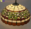 Tiffany Style Baroque 10-16 Inches Pendant Lamp Stained Glass BP022106