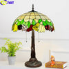 Tiffany Style Apple Pear 20 Inches Table Lamp Stained Glass AT021514