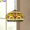 Tiffany Style Anti Chandeliers 16 Inches Ceiling Lamp Stained Glass AC021501