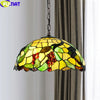 Tiffany Style Grape 16 Inches Ceiling Lamp Stained Glass GC021416