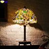 Tiffany Style Wisteria 18 Inches Table Lamp Stained Glass WT021706