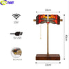 Tiffany Style Wireless Charging USB 9 Inches Table Lamp Stained Glass WT021405