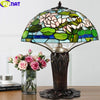 Tiffany Style Lotus 20 Inches Table Lamp Stained Glass LT021523