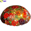 Tiffany Style Rose 24 Inches Ceiling Lamp Stained Glass RC021308