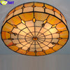 Tiffany Style Cookies 18 Inches Ceiling Lamp Stained Glass CC021311