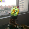 Tiffany Style Bird 6.5 Inches Table Lamp Stained Glass BT022306