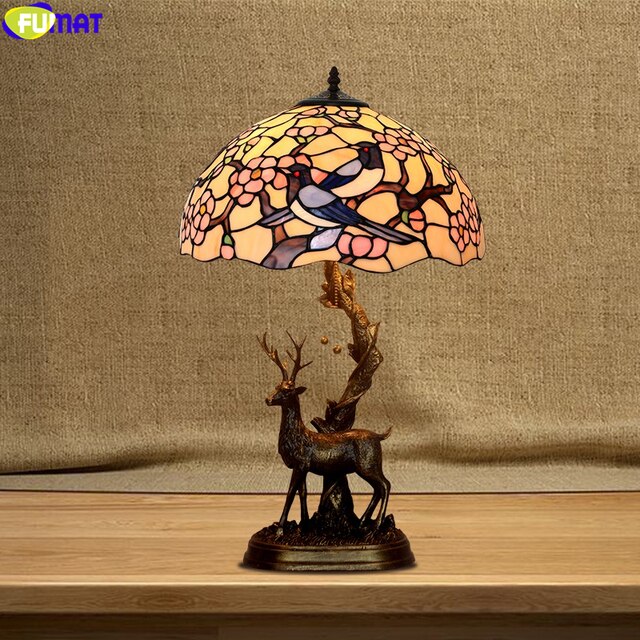 Tiffany Style Fruit 16 Inches Table Lamp Stained Glass FT022711