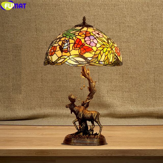 Tiffany Style Fruit 16 Inches Table Lamp Stained Glass FT022711