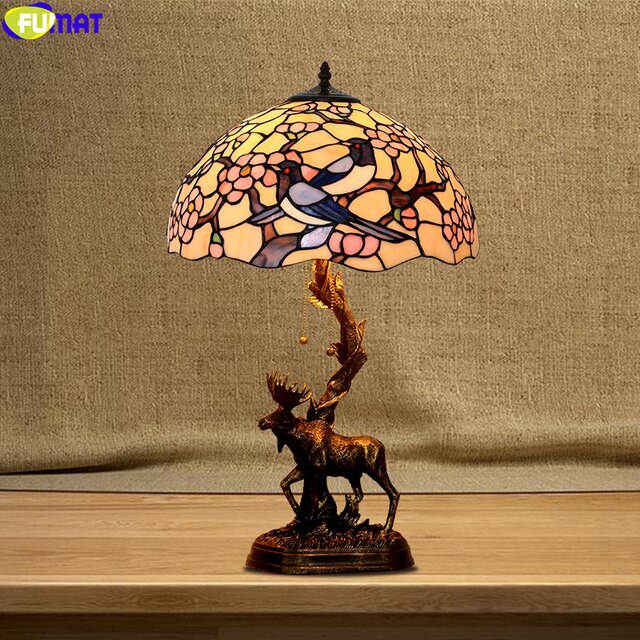 Tiffany Style Fruit 16 Inches Table Lamp Stained Glass FT022711