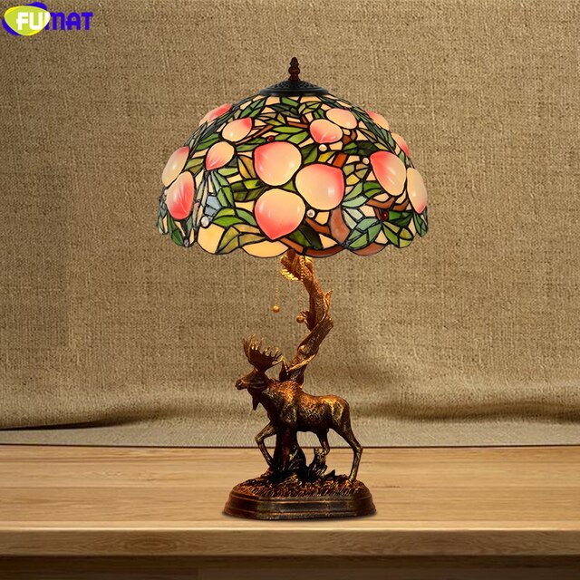 Tiffany Style Fruit 16 Inches Table Lamp Stained Glass FT022711