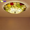 Tiffany Style Pear 12-20 Inches Ceiling Lamp Stained Glass PC021617