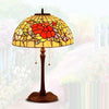 Tiffany Style Rose 16 Inches Table Lamp Stained Glass RT030101