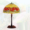 Tiffany Style Rose 16 Inches Table Lamp Stained Glass RT030101