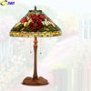 Tiffany Style Rose 16 Inches Table Lamp Stained Glass RT030101