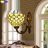 Tiffany Style Gemstone 6 Inches Wall Lamp Stained Glass GW021620