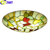 Tiffany Style Grape Pear 12-20 Inches Ceiling Lamp Stained Glass GC021406