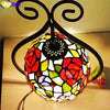 Tiffany Style Grape 9.5 Inches Table Lamp Stained Glass GT022323