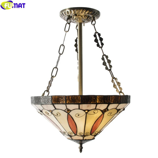 Tiffany Style Multi Heads 14-33 Inches Pendant Lamp Stained Glass MP022002