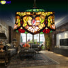 Tiffany Style Multicolor 18 Inches Pendant Lamp Stained Glass MP022101