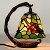 FUMAT Tiffany Style Grape 6 Inches Table Lamp Stained Glass GT022302