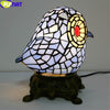 Tiffany Style Owl 9 Inches Table Lamp Stained Glass OT021411