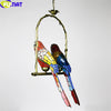 Tiffany Style Parrot 18 Inches Pendant Lamp Stained Glass PP021305