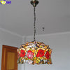 FUMAT Red Rose Pendant Lamp 16 Inches RP010372