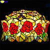 FUMAT Red Rose Pendant Lamp 16 Inches RP010372