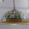 Tiffany Style Wisteria 18 Inches Pendant Lamp Stained Glass WP022201