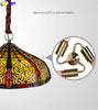 Tiffany Style European 16 Inches Pendant Lamp Stained Glass EP022004