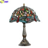 Tiffany Style Dragonfly 12 Inches Table Lamp Stained Glass DT021606